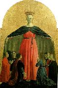 Piero della Francesca madonna della misericordia, central panel of the polyptych of the misericordia France oil painting artist